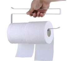 Metalinė popierinių rankšluosčių pakaba AG704, balta, 26,5 cm