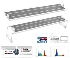 Aptel Aqua Natura, akvariumo LED lempa, aliuminis, 1150x110x10 mm, 48 W