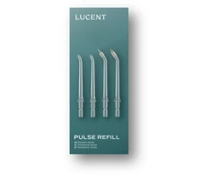 Be Lucent Pulse vandens floserio pakaitiniai antgaliai, 4 vnt., permatomi