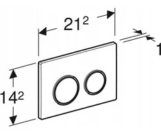 Geberit PRZ.URU.OME.PRZ.BIA.MAT.MAT.EAS.