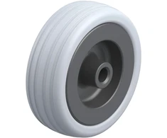 Aptel Blickle 96636 VPA 75/8G plastikinis ratas – rato skersmuo 75 mm, maks. apkrova 60 kg, 1 vnt.