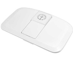 Aptel Basic/Nordic wc skalavimo bakelio dangtelis ST-17 su mygtuku, baltas