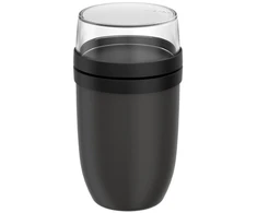 Aptel Rosti Mepal Mepal Lunchpot Ellipse XL nordic juodas, 750+300ml