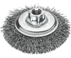 Aptel Vielinis apvalus šepetys Milwaukee 4932501748; M14; 100x10 mm