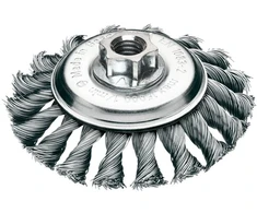 Aptel Vielinis apvalus šepetys Milwaukee 4932501746; M14; 115x12 mm