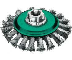 Aptel Vielinis apvalus šepetys Milwaukee 4932501747; M14; 115x12 mm