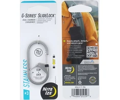 Aptel Nite Ize GSeries #3 dvigubos spyruoklės karabinas