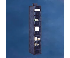 Aptel Organizer wiszący su 10 półkami 20x29x120cm Mėlyna (1234013)
