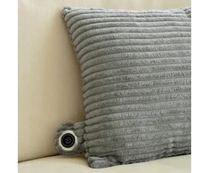 Aptel Elektrinis šildomasis padas pilkas Cushion 40X40
