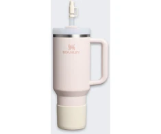Dugno ir šiaudelio apsaugos rinkinys Stanley Quencher 1,18 L - kreminės spalvos