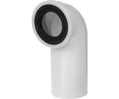 Ani_Plast Unitazo alkūnė Ani Plast W9220, 90°, Ø 110/141 mm, balta