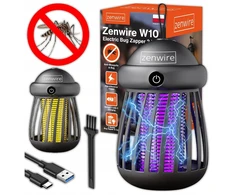 Aptel UV vabzdžių naikinimo lempa nuo uodų, musių, vabzdžių, drugių – akumuliatorinė, lauko, USB (5904507522278)