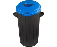 Style Waste bin Eco solution 35L 42,5x37,5x54cm dark pilkas/mėlynas