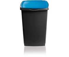 Style Waste container Eco solution 45L 37x36x53.5cm dark pilka/mėlynas