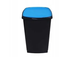 Style Waste container Eco solution 45L 37x36x53.5cm dark pilka/mėlynas