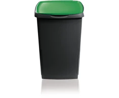 Style Stilius Atliekų konteineris Eco solution 45L 37x36x53.5cm tamsi pilka/žalias