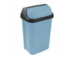 Keeeper Waste bucket with rotating lid 10L Rasmus 25,5x19x39cm mėlynas