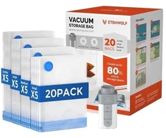 Etenwolf VB03 1500mAh Vacuum Bags with Pump