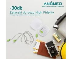 Ausų kištukai ANOMEO – kelionėms