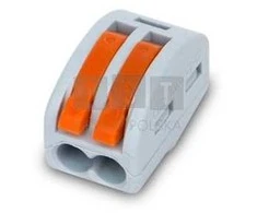 Aptel Els Elektrotechnika ZU-402 Greito sujungimo jungtis, universali jungtis 2x0,08-4mm, 1 vnt. ZU-402