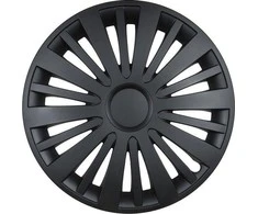 Leoplast Rato gaubtas 1 vnt. Vegas, matinis juodas 16"