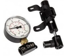 aqua computer Dr. Drop pressure testing device including air pump