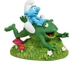 AQUA DELLA Smurf apdaila su varlės 13x8.2x11,4