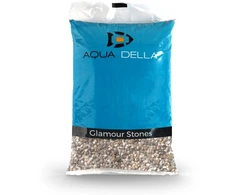AQUA DELLA Gravel Dark Fine gravel, do akwarium, ciemny, drobny, 1-3 mm, 10 kg
