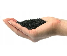 AQUA DELLA Gravel Juodas, żwirek, do akwarium, juoda, 1-3 mm, 9kg
