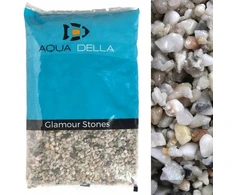 AQUA DELLA Gravel Light Coarse żwirek do akwarium ciemny, 3-6 mm, 10 kg