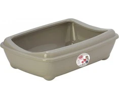 Pet Nova tualetas katėms, 42 cm, pilkas
