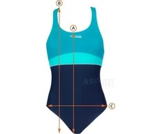 Maudymosi kostiumėlis Aqua Speed Emily, 152 dydis, col.19