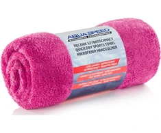 AQUA SPEED Microfiber Rankšluostis Dry Coral Rožinė 70x140 cm