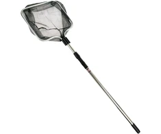 Aquael aliuminio tinklas žuvų gaudymui, aliuminis ir tinklinis audinys, 85–150 cm
