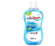 Aquafresh Fresh&amp;Minty burno ertmės skalavimo skystis 500 ml