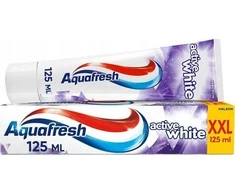 AQUAFRESH Active Baltas balinanti dantų pasta 125 ml (XXL)
