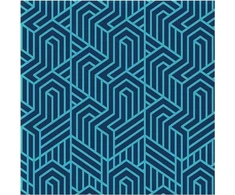AquaWave AQUAWAVE pikniko antklodė 140x170cm ALADEEN geometrinė mėlyna