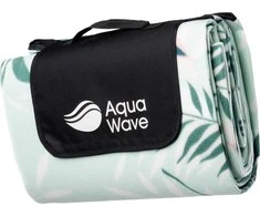 AquaWave Koc piknikowy AQUAWAVE 200x200cm SALVA Dusty Aqua