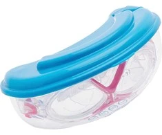 AquaWave X-RAY JR vaikiški akiniai skaidrūs/rožiniai