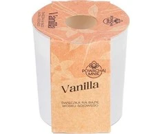 Aquolina Natūrali žvakė "Smell Me" su vanilės kvapu, 130ml, balta