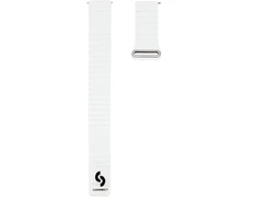 Araree Connect Hibrīdā Ādas-Silikona Magnētiskā Cilpas Josta 22mm (M/L 130mm) Balta