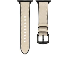 „Araree Siksniņa Connect“ laikrodis su silikoniniu antgaliu, odinis laikrodžio dirželis (132 mm, M/L), baltas CONAPP38SPLW