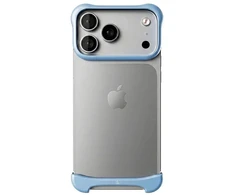 Dėklas Arc Pulse - Aluminum Protective Case for iPhone 18 Pro, Matte Light Mėlyna (ARC-AP-AL-MLB-APL-IP-18-PRO)