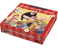 Archaeopress Carlsen Sally’s Dad Loves the Buffet board game from age 5