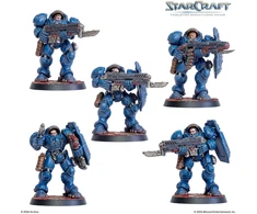 Archon Studio StarCraft® miniaturų žaidimas – jūrų pėstininkas – teranas – papildymo rinkinys
