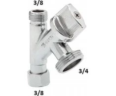 Arco ConeKta 3/4 GZ x 3/4 GZ x 3/8 RN su metaline rankenėle