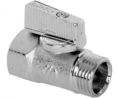 Arco Ventilis 2207R, 1/2" vidin./išor. sriegis raudona rankena