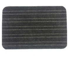 Durų kilimėlis Okko Roma 1 8197, pilkas, 57 cm x 38 cm x 0,4 cm