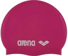 Arena Rožinė Classic silikoninė Junior vaikiška kepurė 91670/91