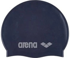 Arena Tamsiai mėlyna Classic silikoninė Junior vaikiška kepurė 91670/71